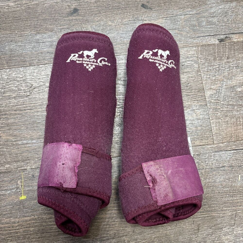 Professional’s Choice Splint Boots SMB3 USA Purple Right Left Size Medium Set 2